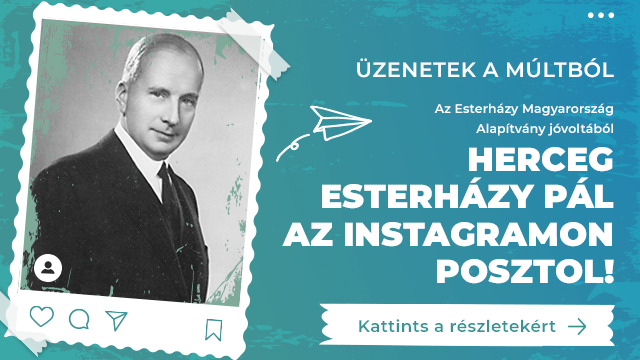 Herceg Esterházy Pál az Instagramon posztol